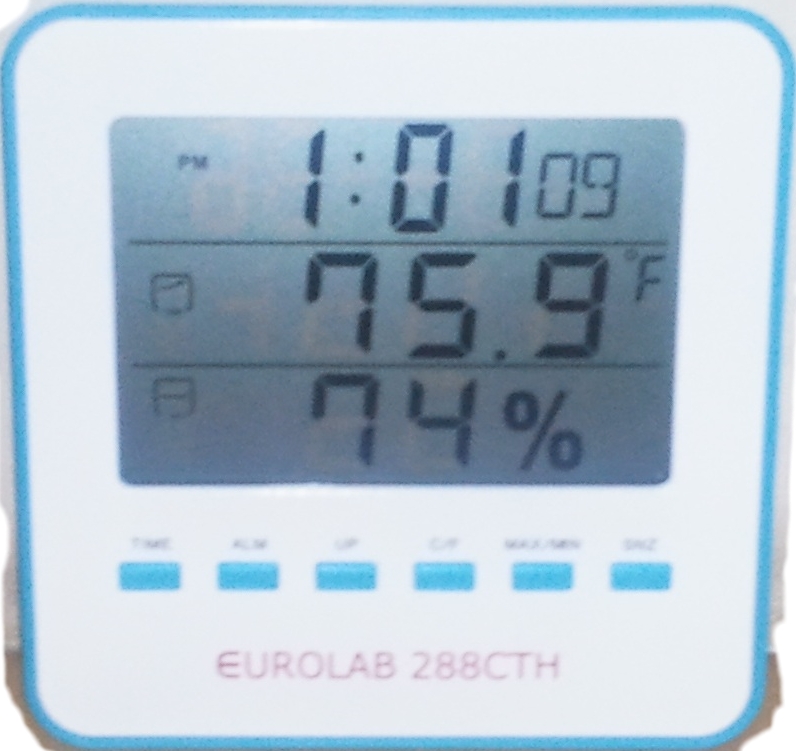 DIGITAL THERMO HYGROMETER EUROLAB M 288 CTH